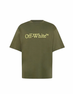 Off-White Khaki Logo Tee