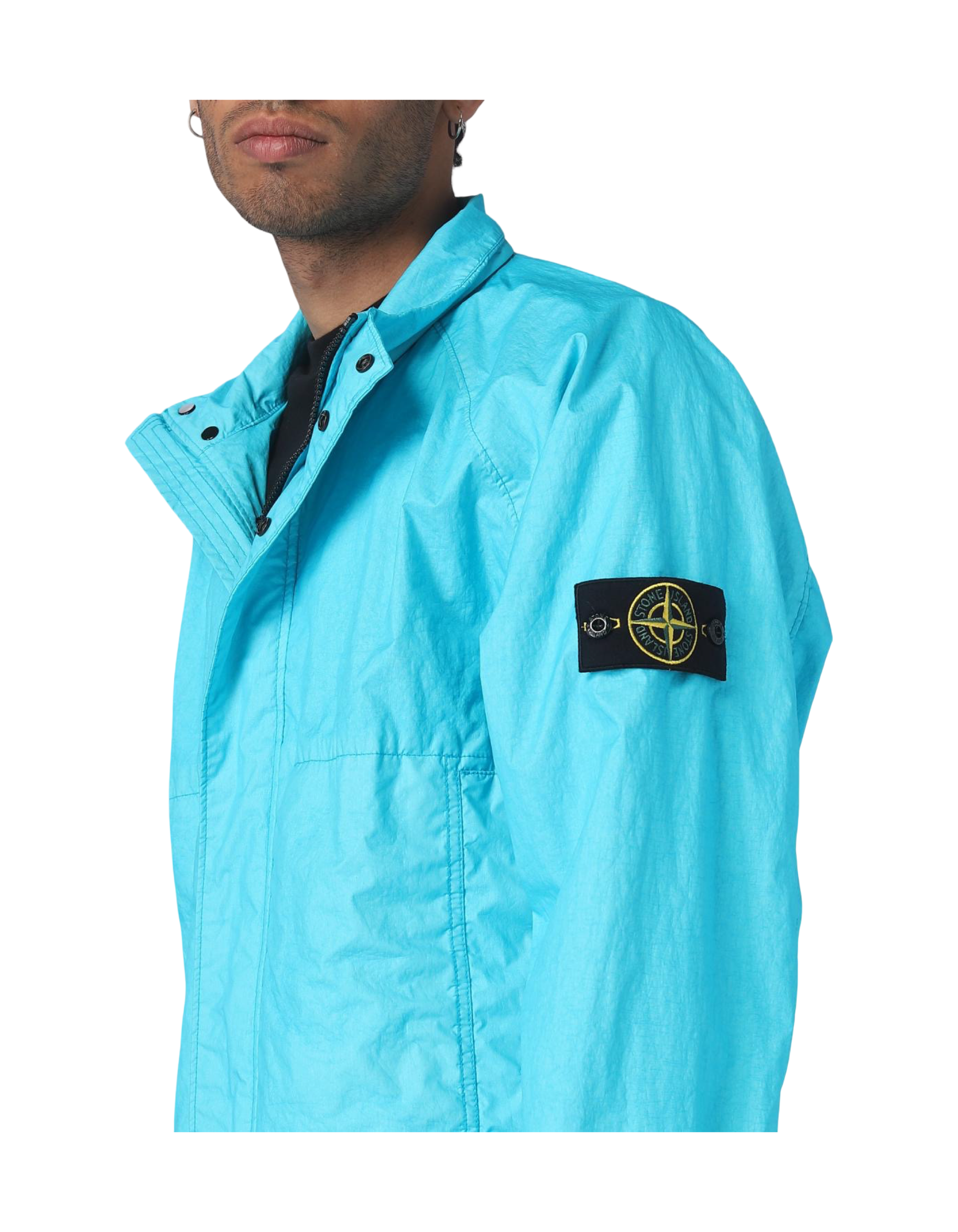 Stone Island Membrana 3L Blue Jacket