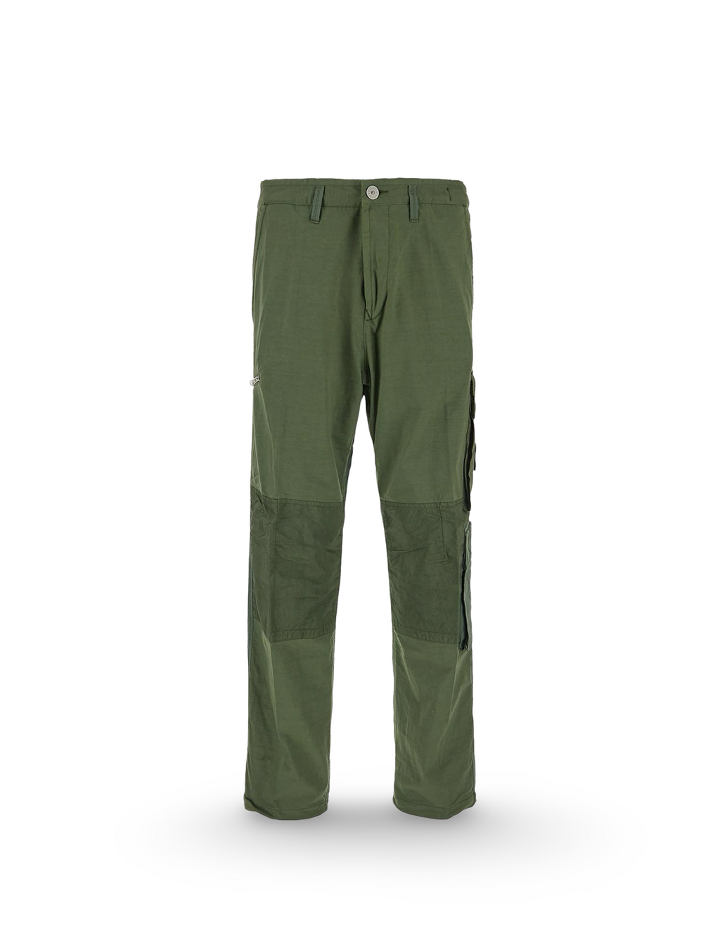 Stone Island Green Multi Cargo Pants