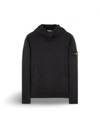 Stone Island Patch Hoodie Black