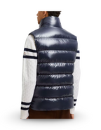 Moncler Leant Blue Down Vest