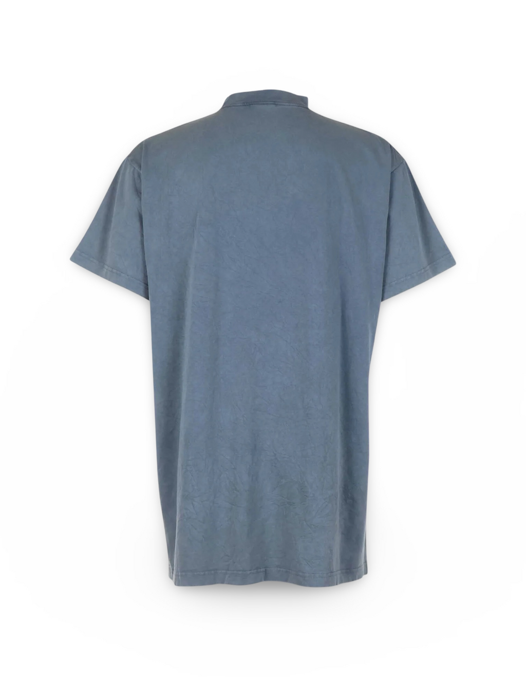 Balenciaga Paris Logo Blue Tee