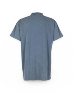 Balenciaga Paris Logo Blue Tee