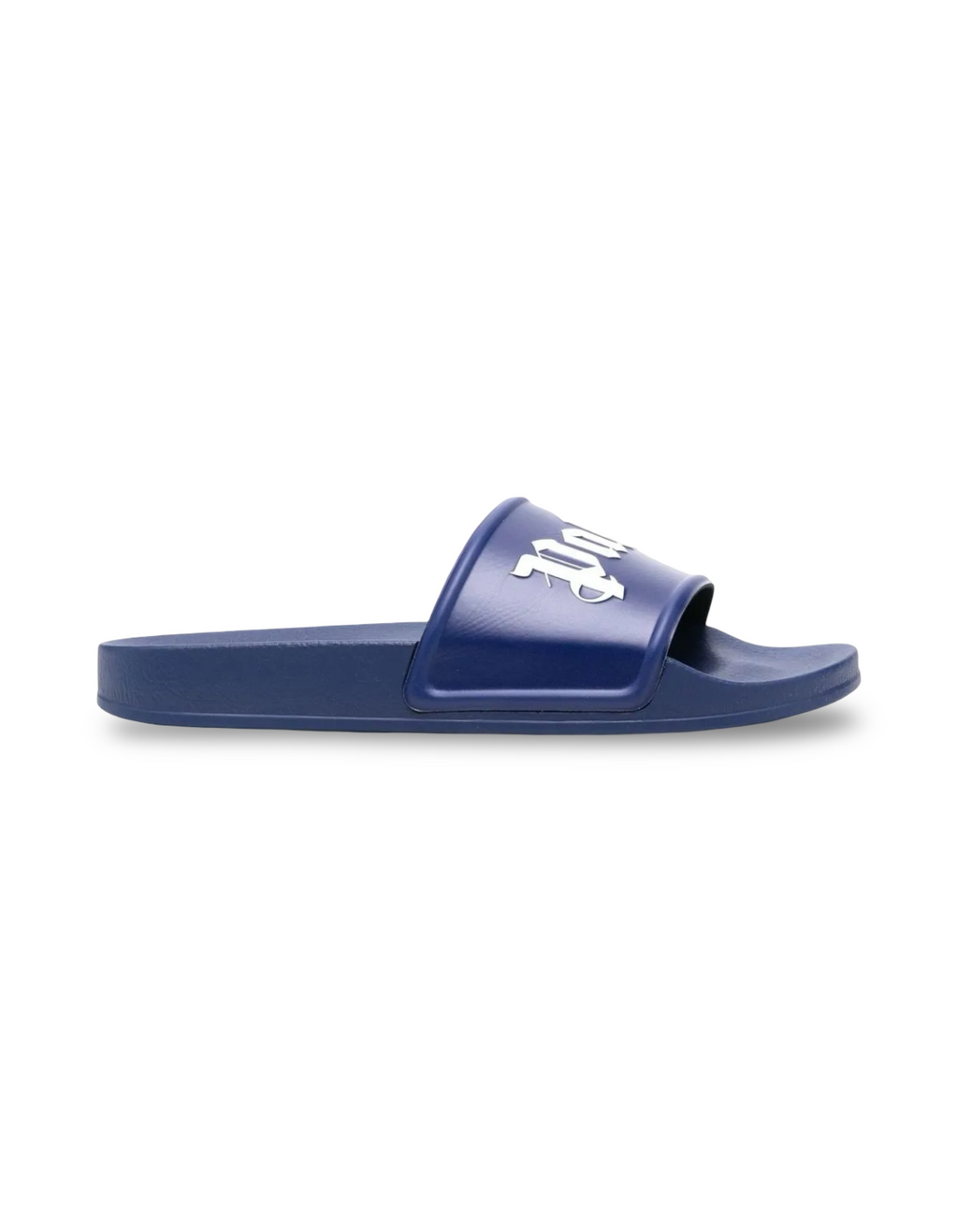 Palm Angels Logo Blue Slides