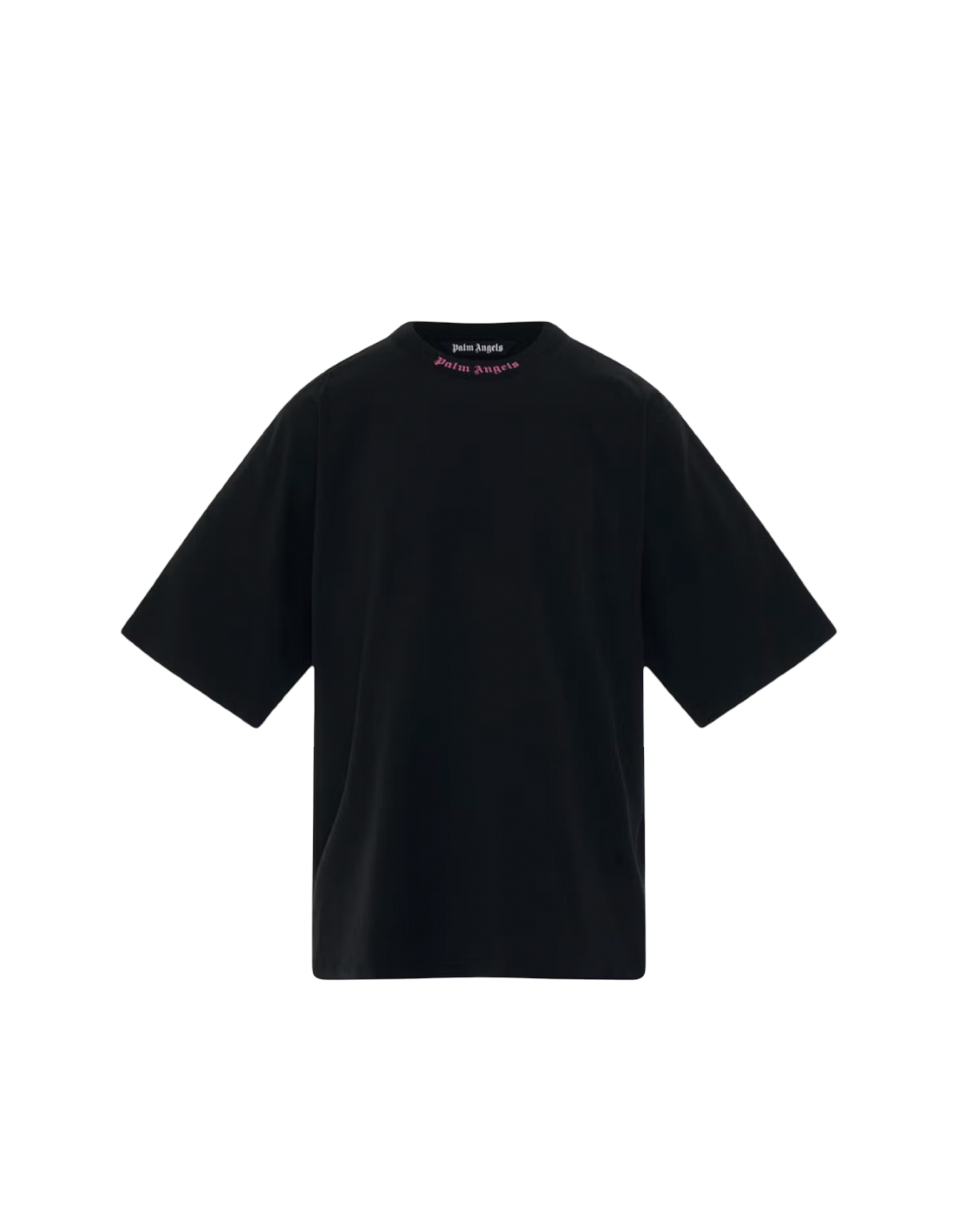 Palm Angels Allover Logo Oversized Tee Black