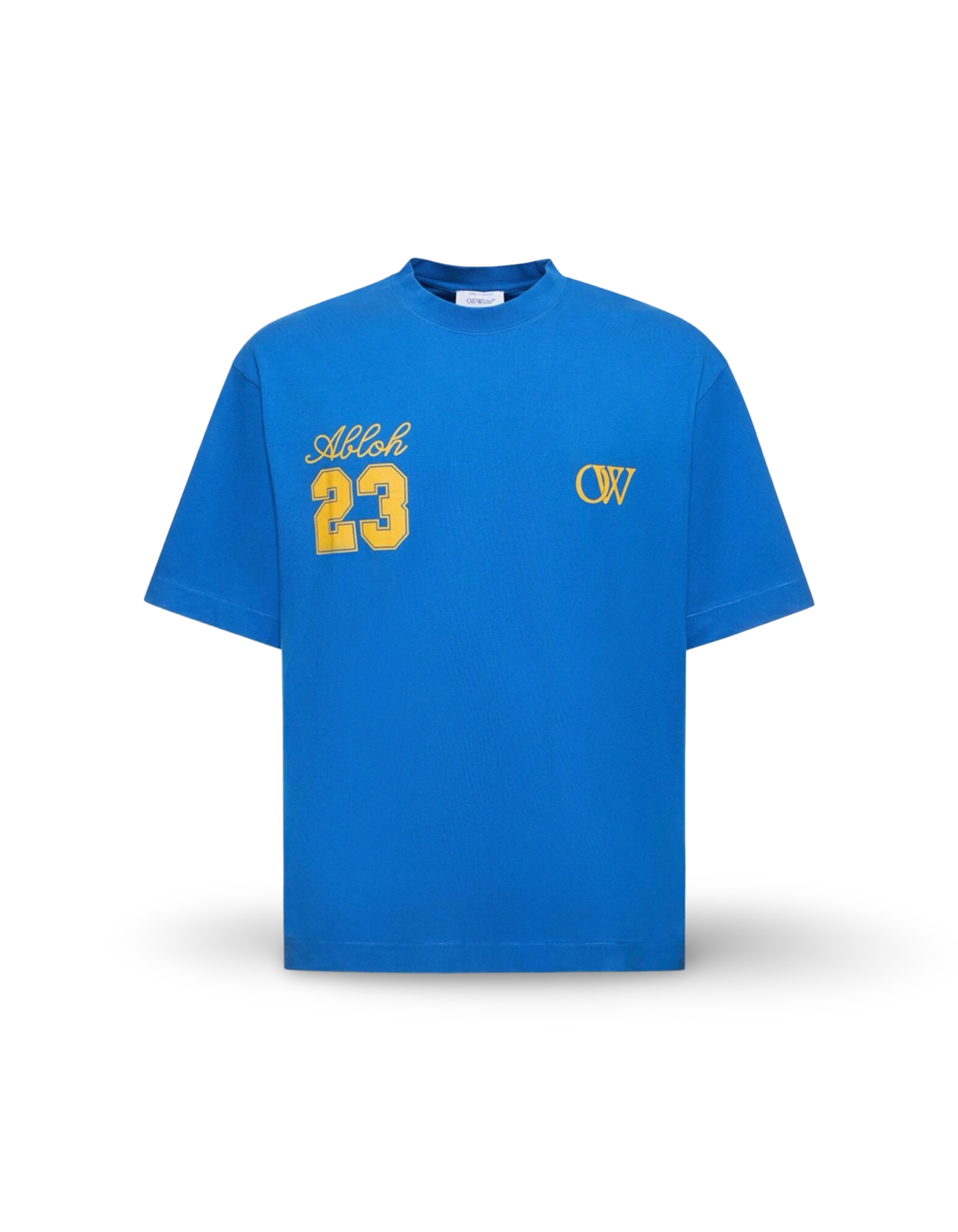 Off-White 23 Logo Blue Tee