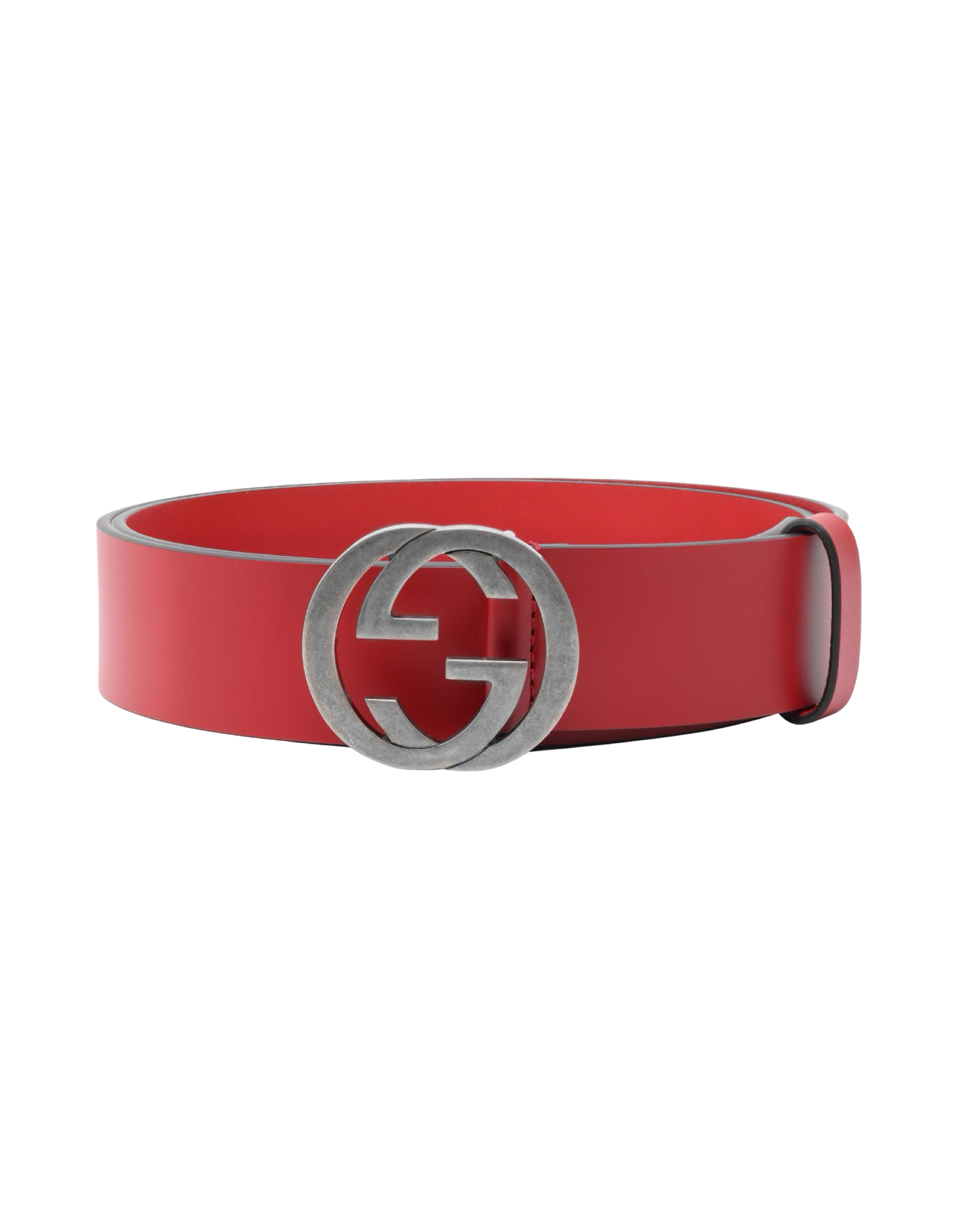 Gucci Buckle Belt Red