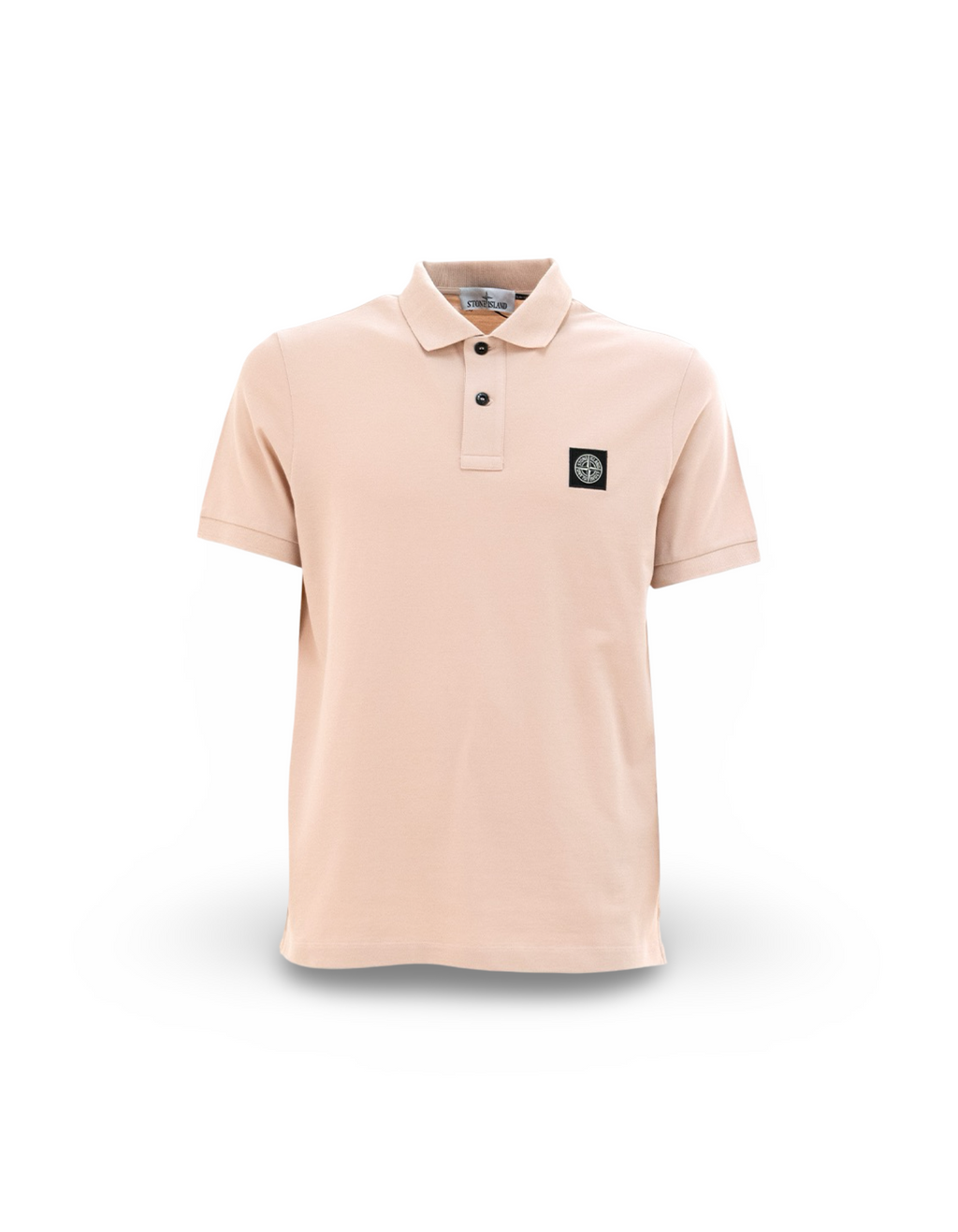 Stone Island Peach Polo Shirt