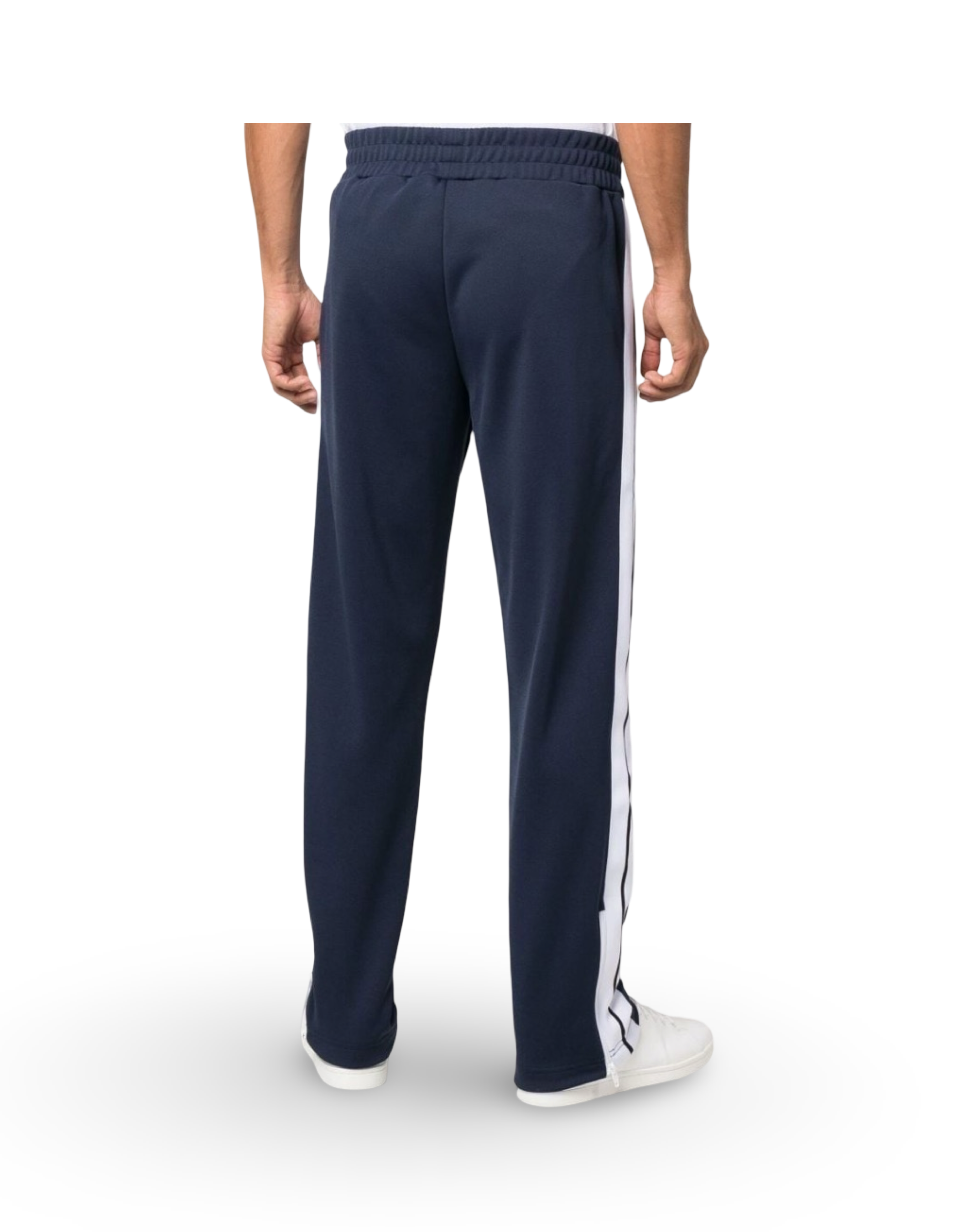Palm Angels Logo Blue Track Pants