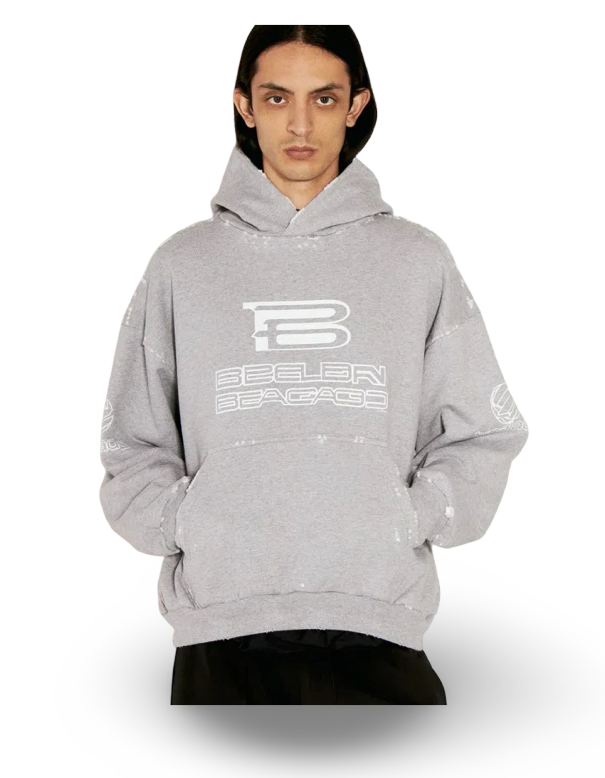 Balenciaga AI Generated Logo Hoodie