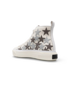 Amiri Stars Grey/Beige High Sneakers