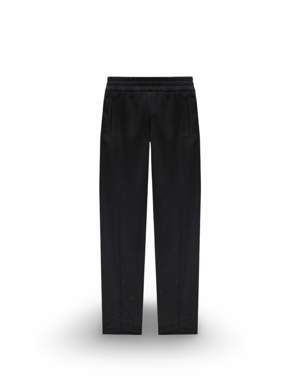 Palm Angels Curved Black Logo Track Pants