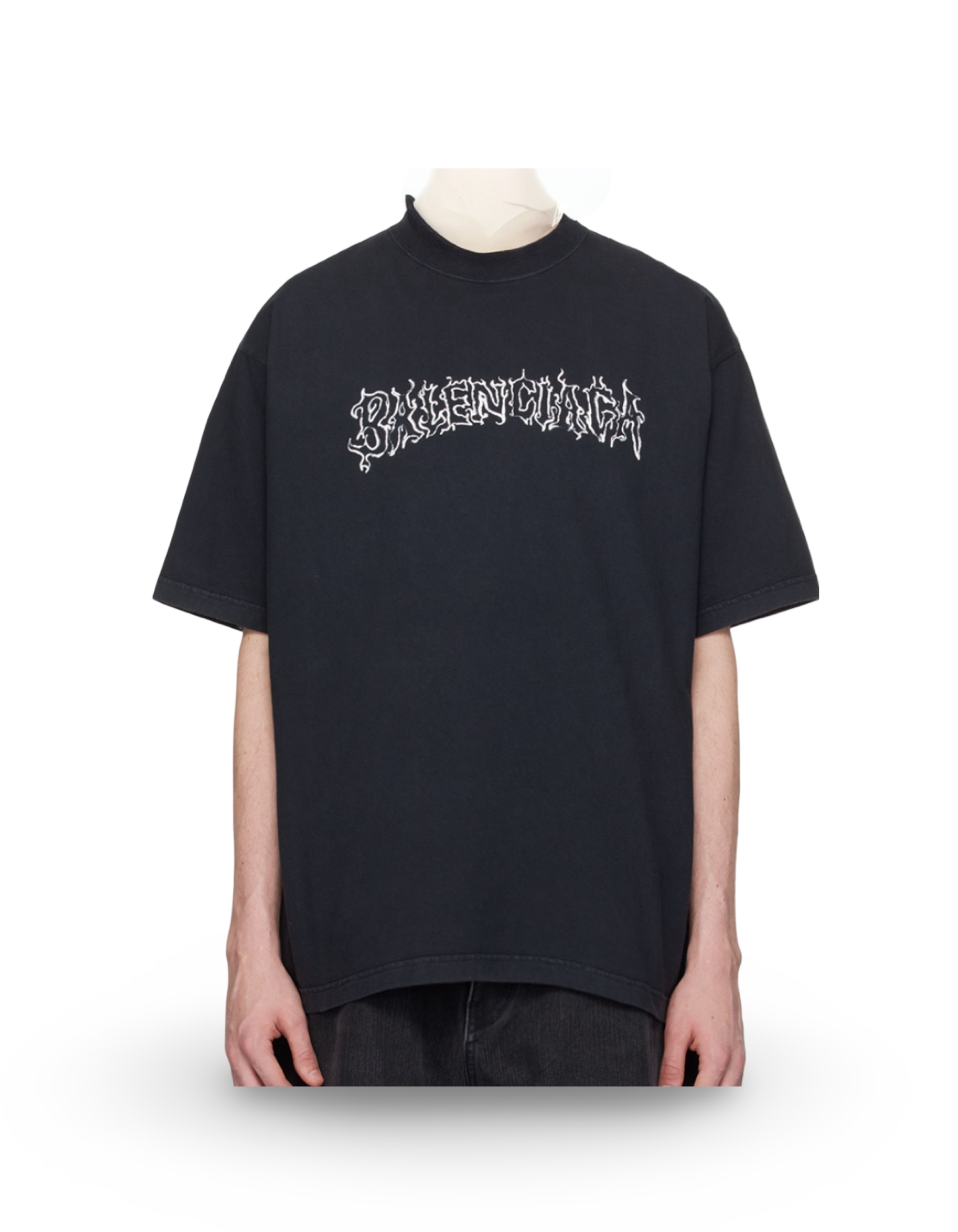 Balenciaga DIY Metal Logo Tee