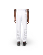 Off-White Arrow Print White Sweatpants
