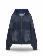 Palm Angels Statement Monogram Zip Hoodie