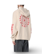 Palm Angels Gothic Logo Zip Hoodie