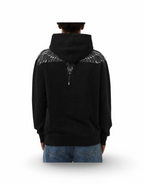 Marcelo Burlon Icon Wings Black Hoodie