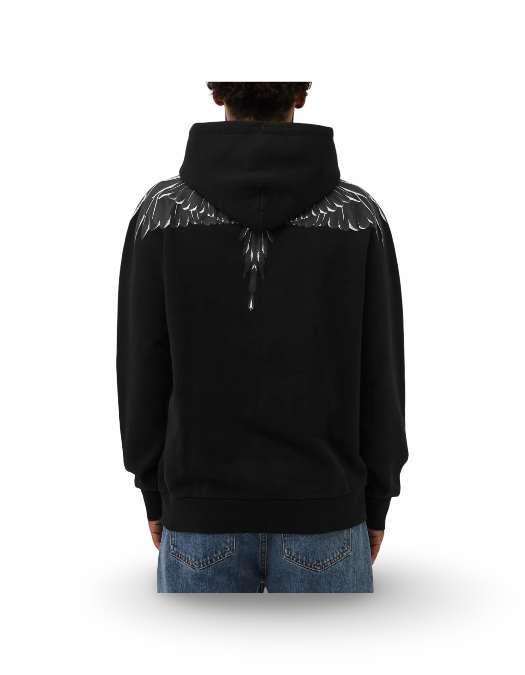 Marcelo Burlon Icon Wings Black Hoodie