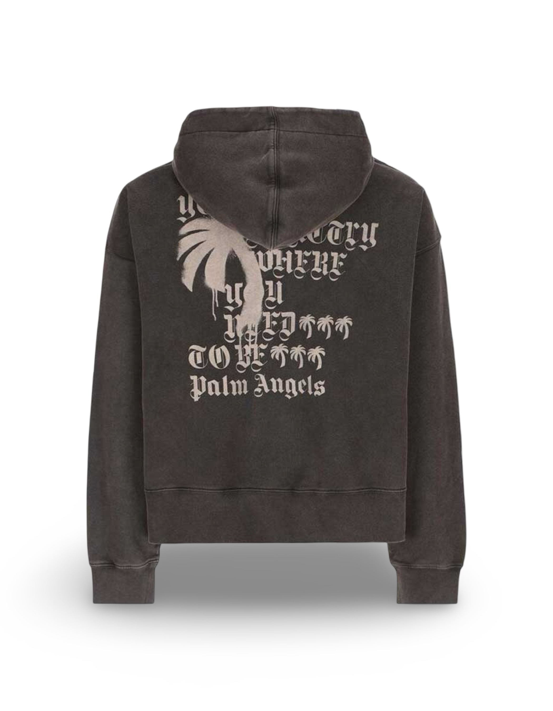 Palm Angels Statement Logo Hoodie