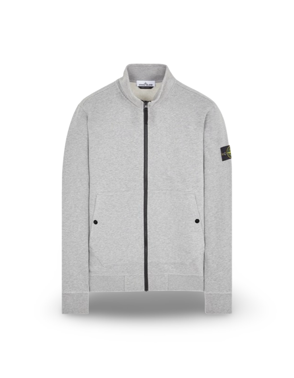 Stone Island Zip Sweatshirt Grey