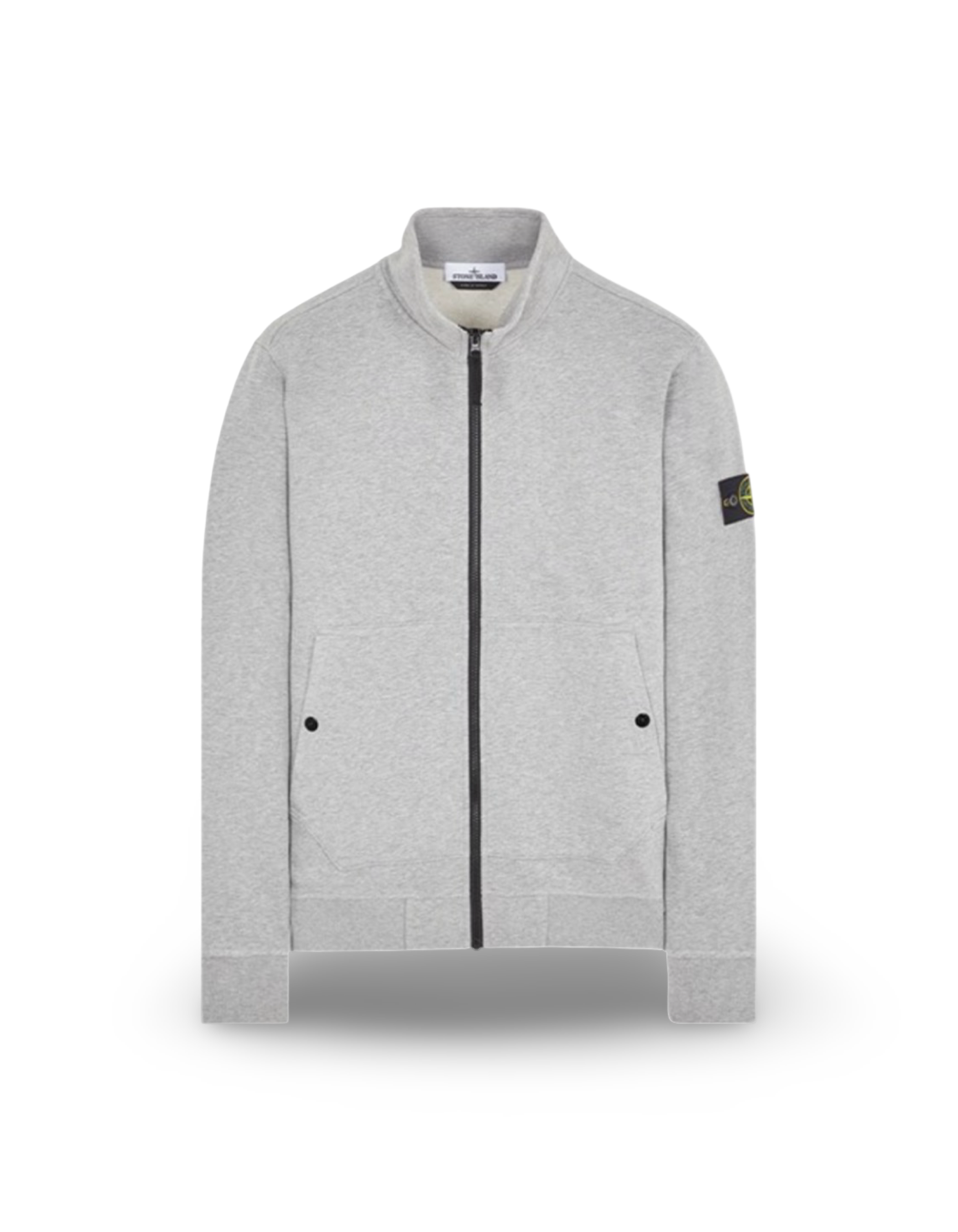 Stone Island Zip Sweatshirt Grey