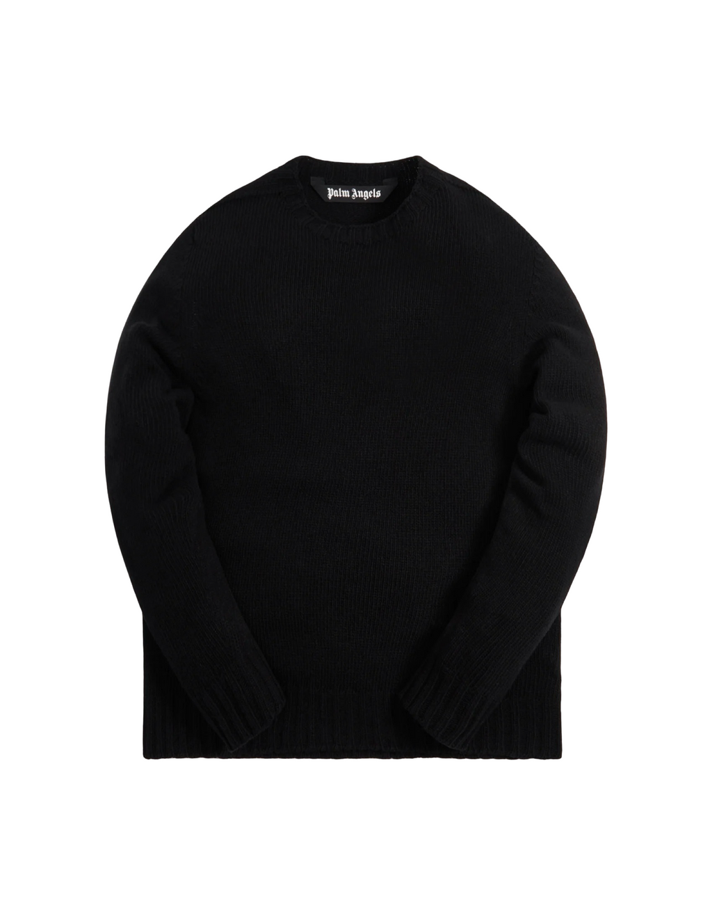 Palm Angels Curved Logo Wool Sweater
