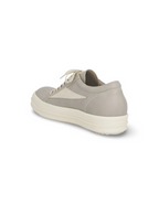 Rick Owen’s Lido Vintage Pearl Milk Sneakers Low