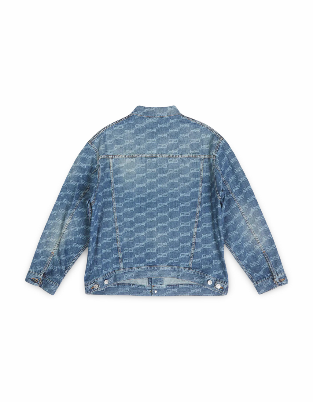 Balenciaga BB Monogram Denim Jacket