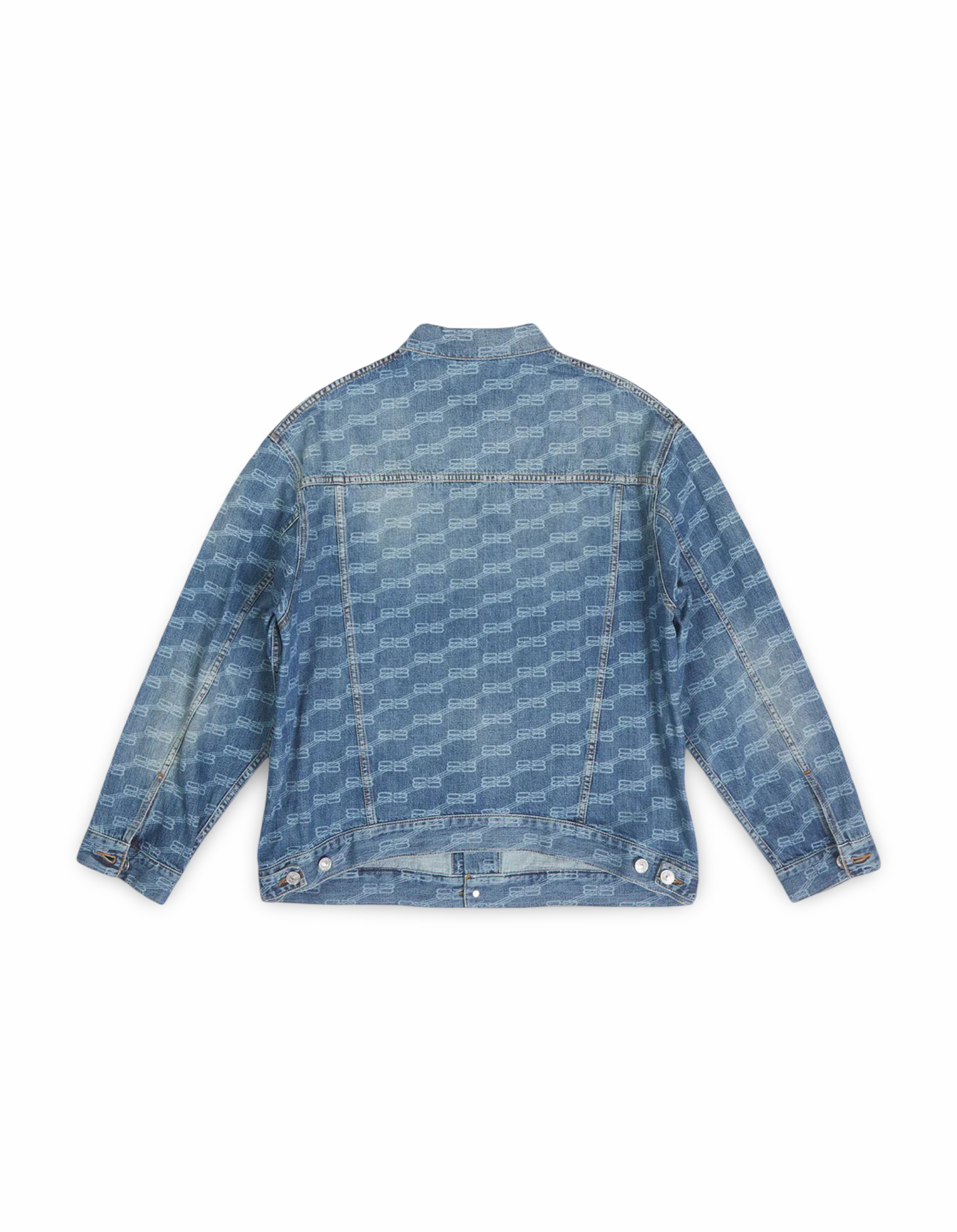 Balenciaga BB Monogram Denim Jacket