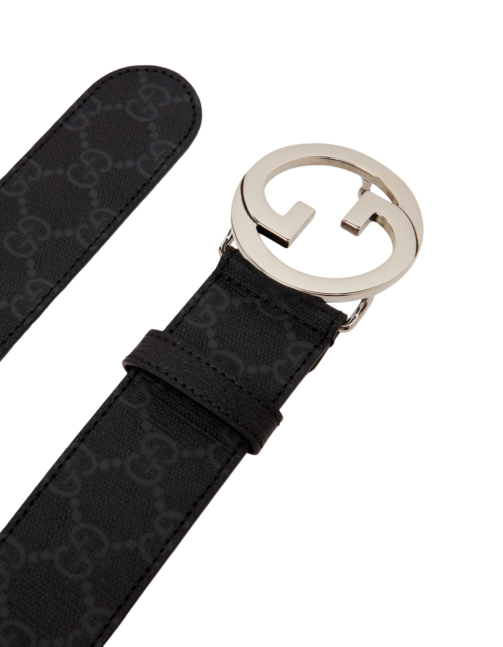 Gucci Blondie Monogram Black Belt