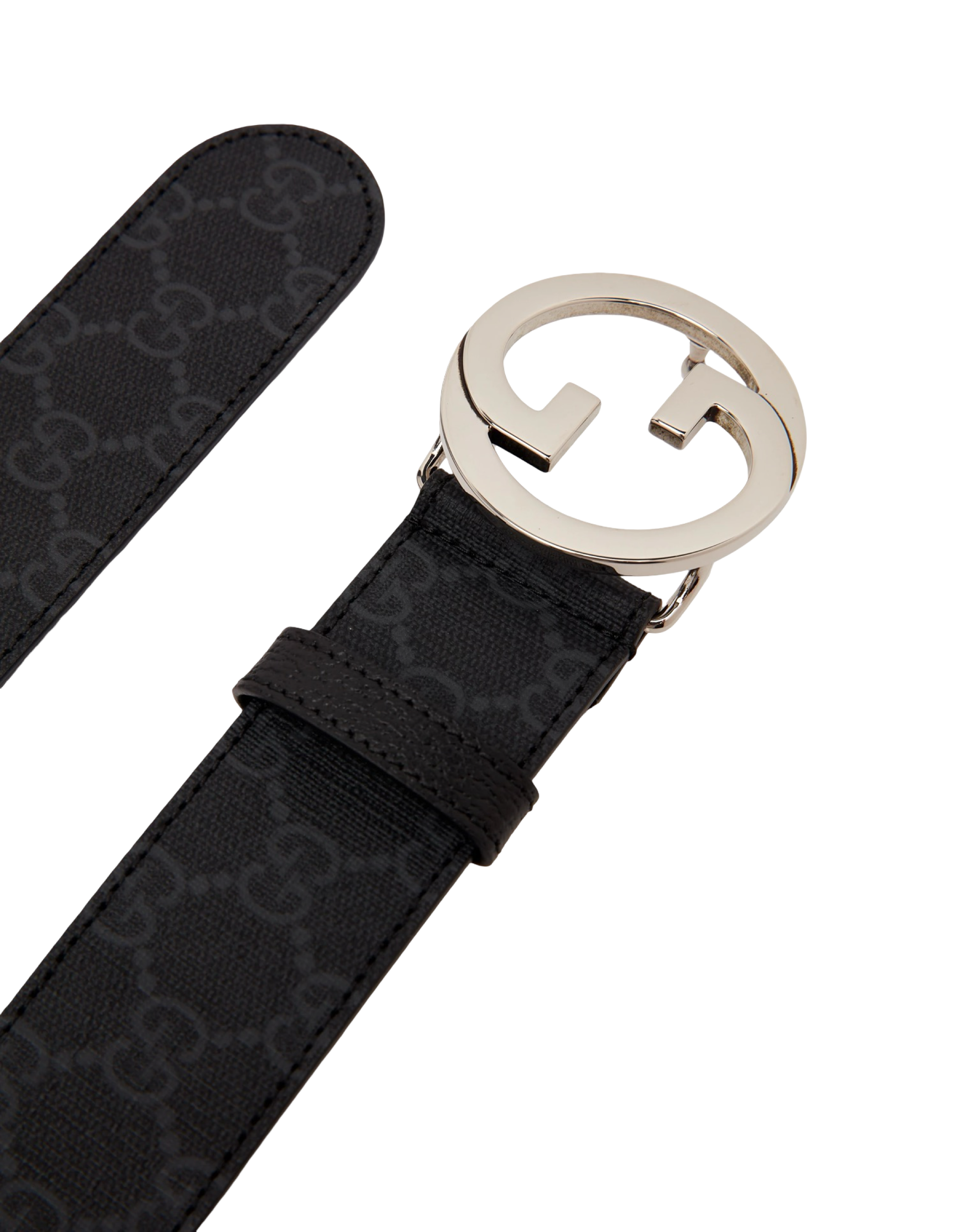 Gucci Blondie Monogram Black Belt