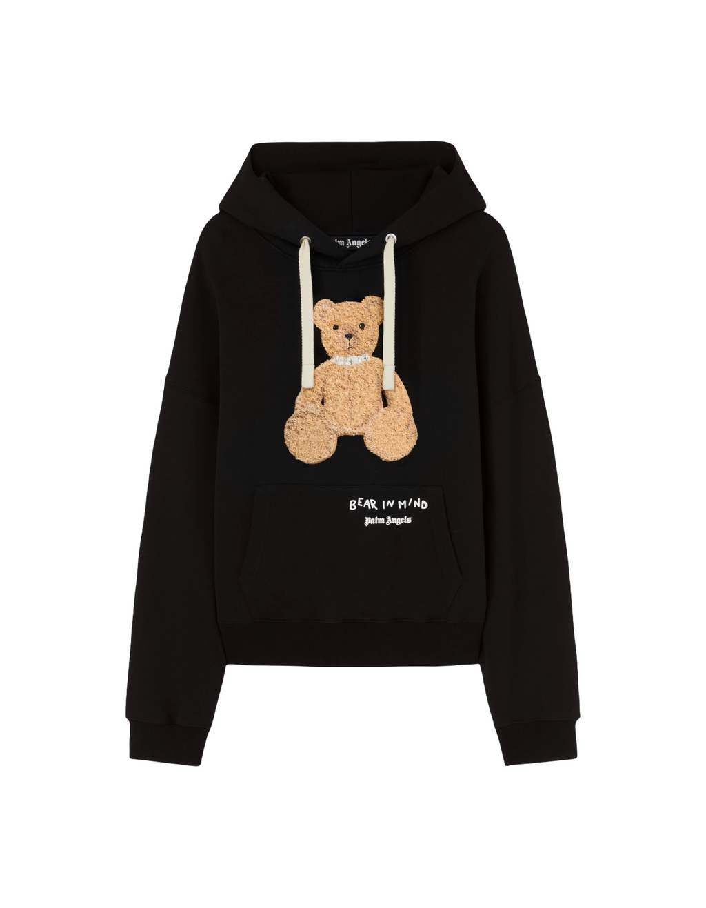 Palm Angels Bear In Mind Logo Hoodie