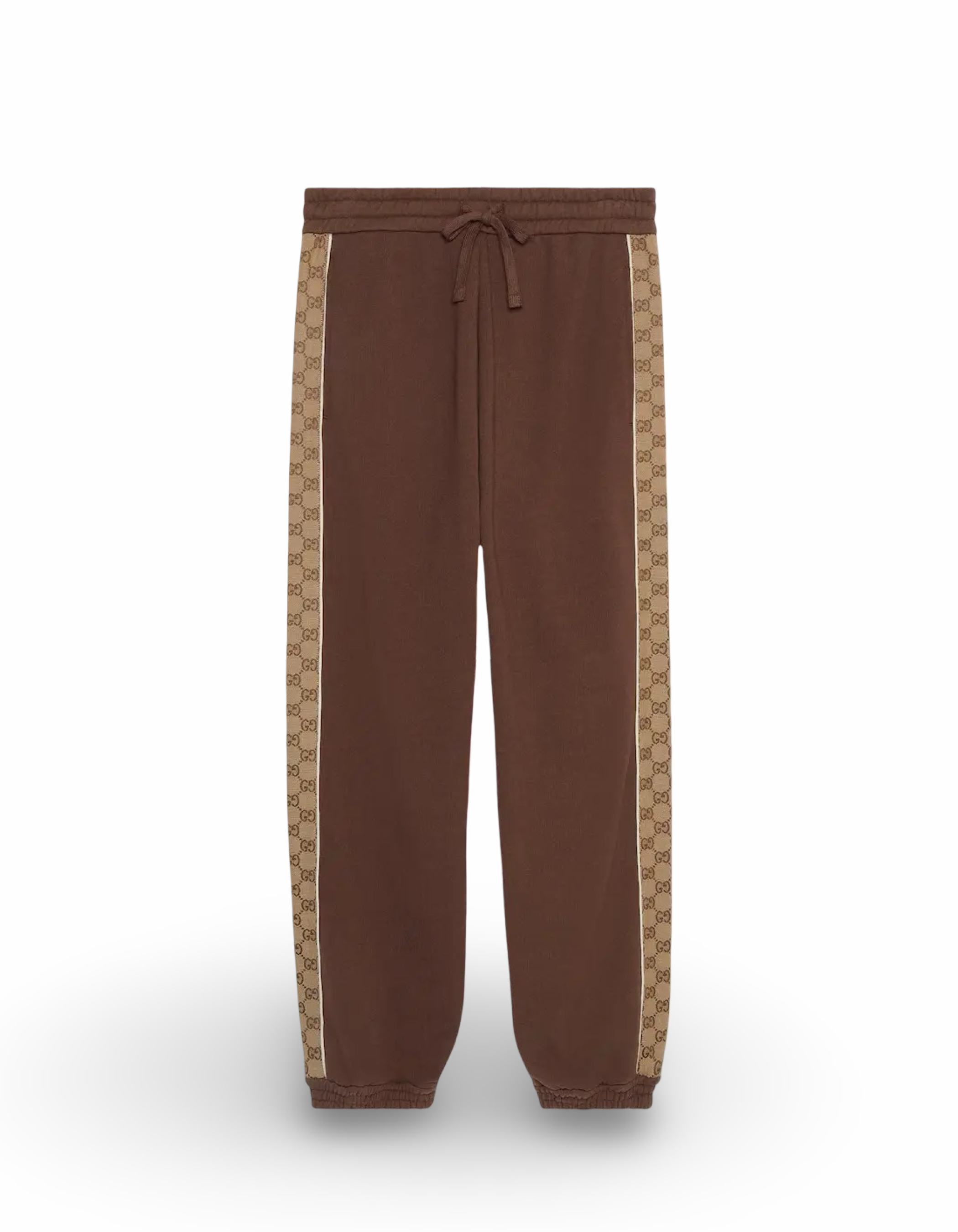 Gucci Side Monogram Brown Sweatpants