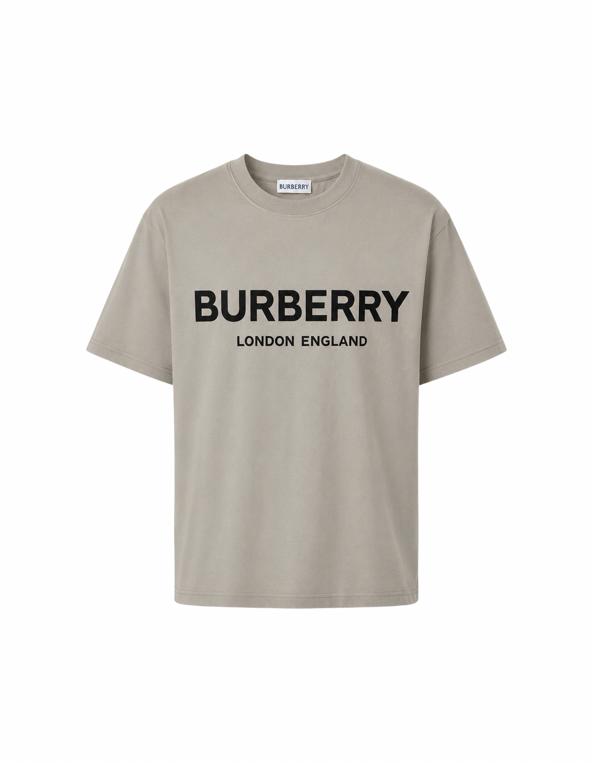 Burberry Logo Brown Grey Tee