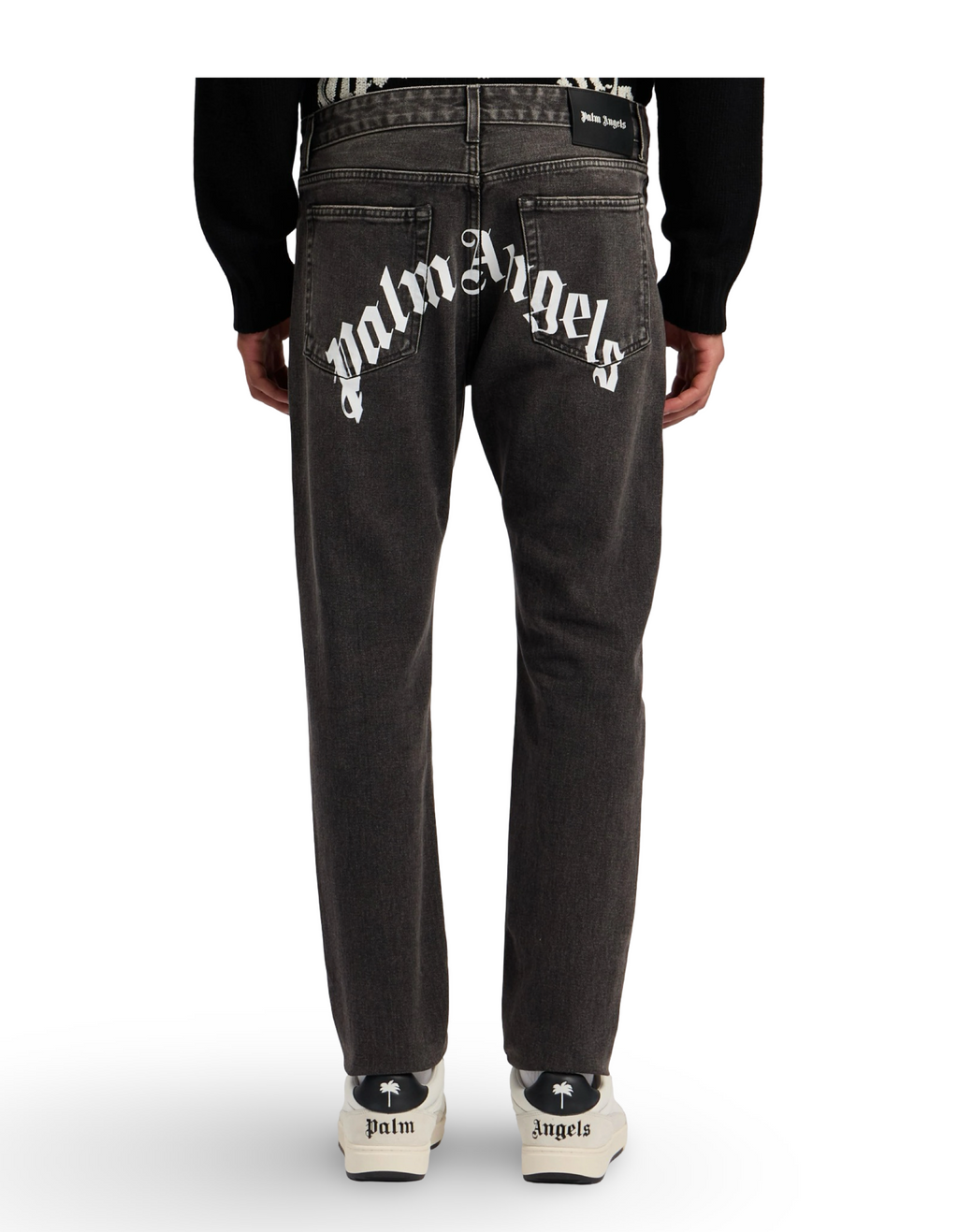 Palm Angels Curved Logo Jeans