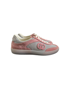 Gucci G75 Low Grey Pink Sneakers
