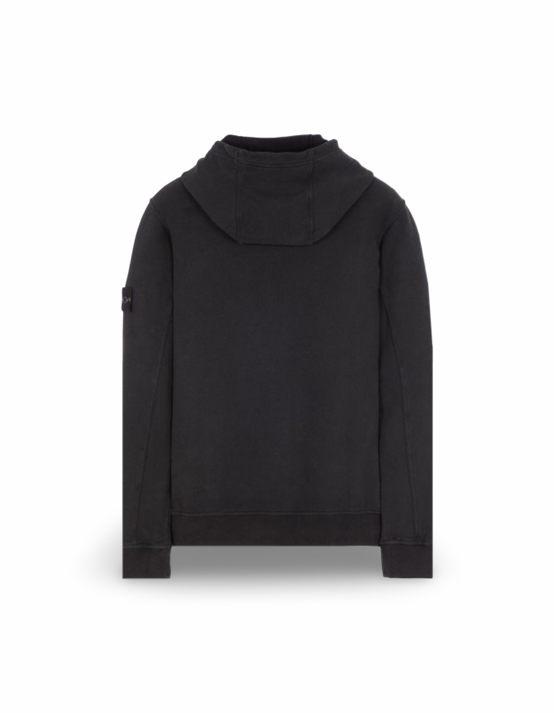 Stone Island Patch Hoodie Black
