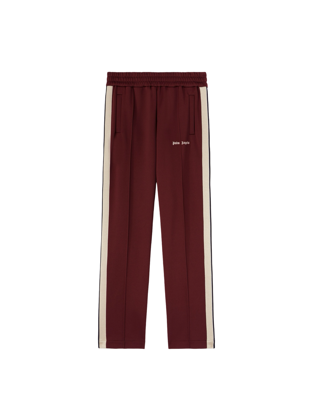 Palm Angels Burgundy Brown Track Pants