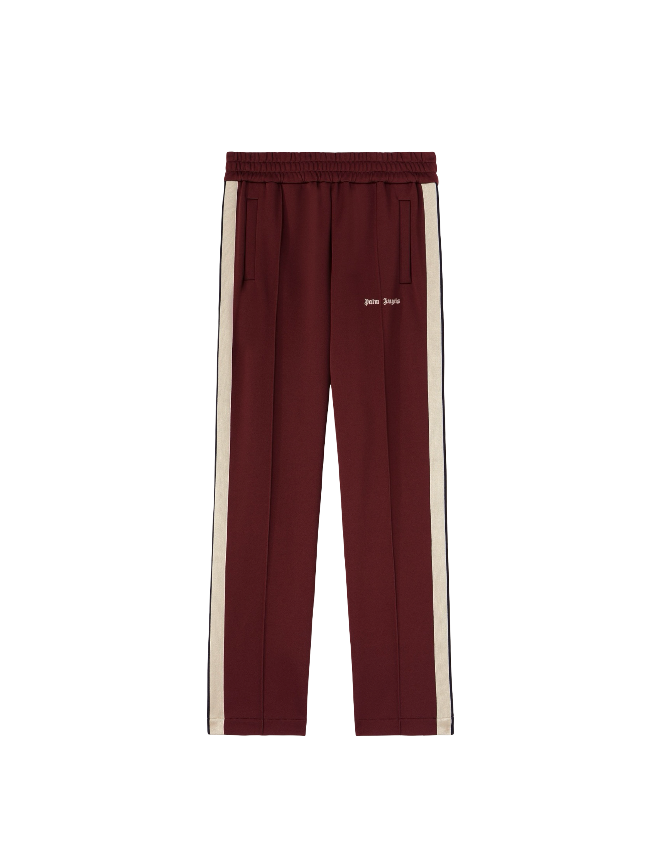 Palm Angels Burgundy Brown Track Pants