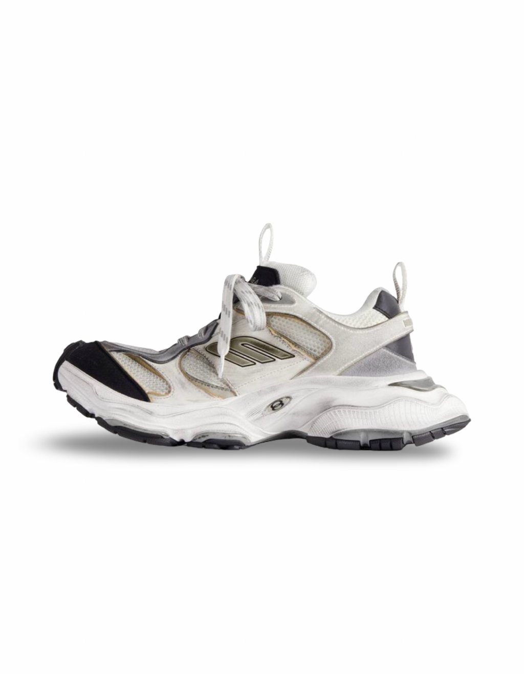 Balenciaga Cargo White Grey Sneakers