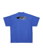 Balenciaga Gaffer Logo Blue T-Shirt
