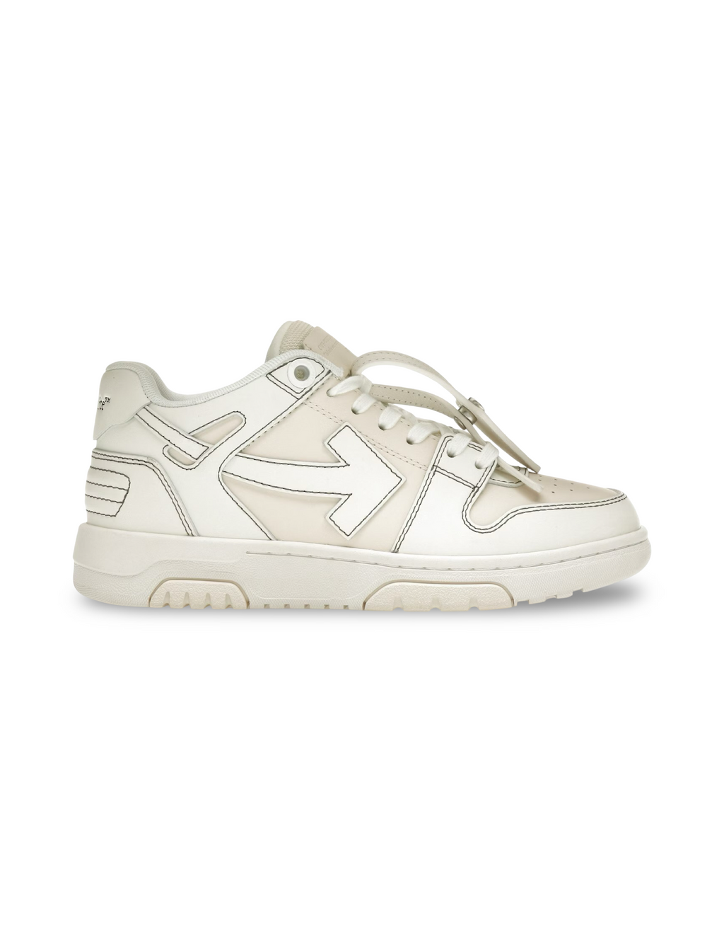 Off-White Out Of Office Cream Beige Sneakers