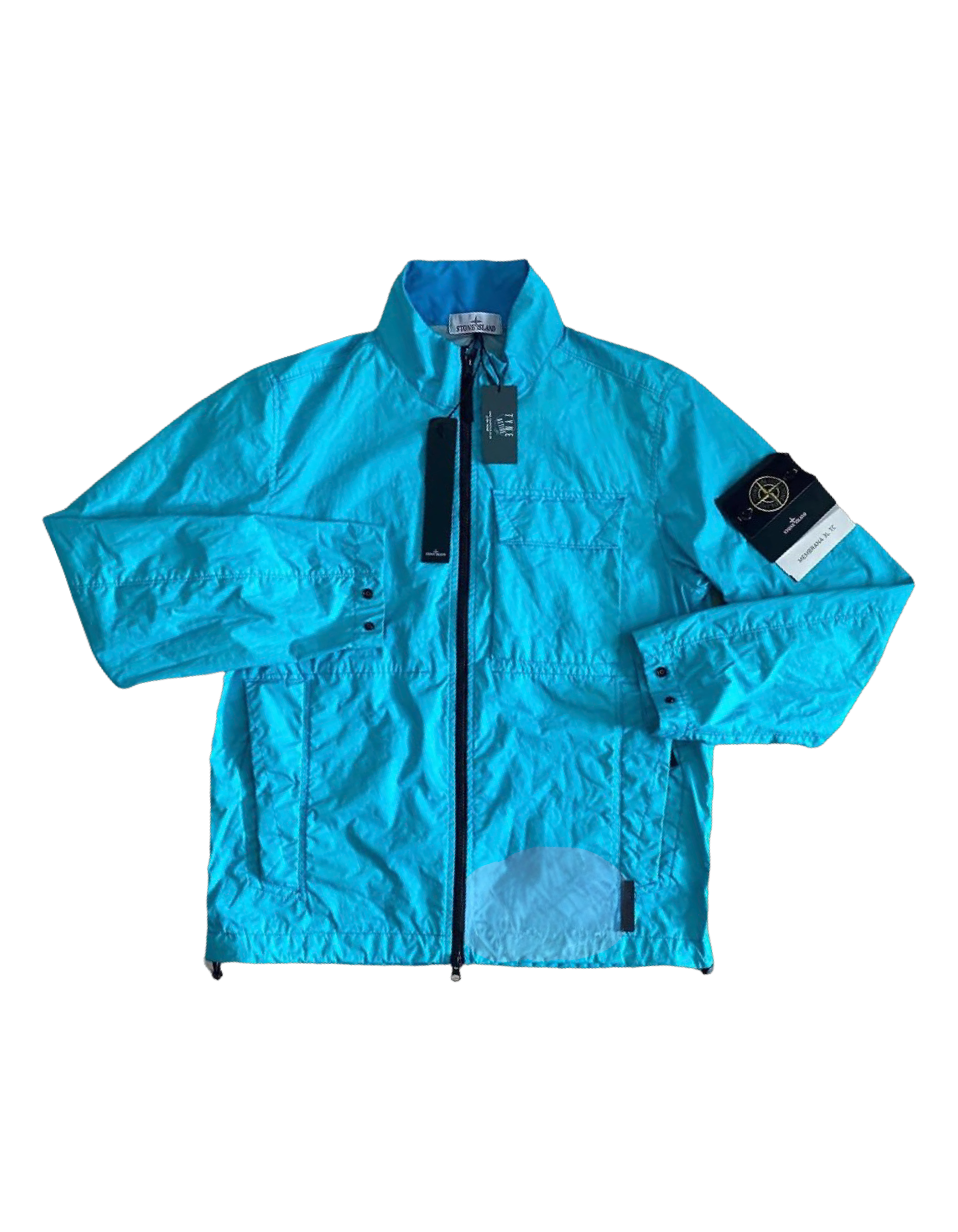 Stone Island Membrana 3L Blue Jacket