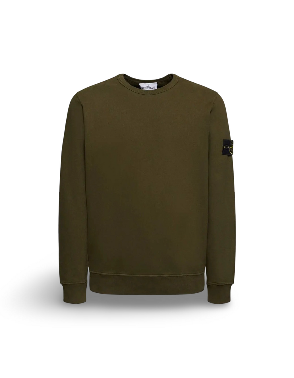Stone Island Olive Green Sweatshirt