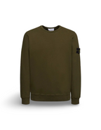 Stone Island Olive Green Sweatshirt