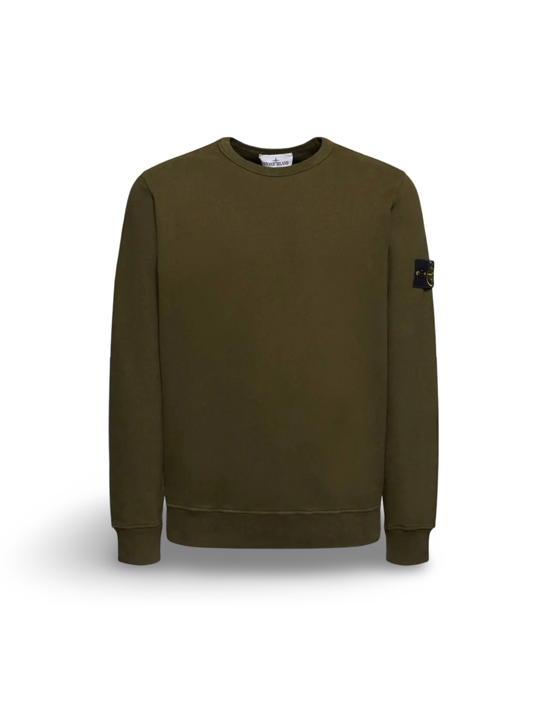 Stone Island Olive Green Sweatshirt