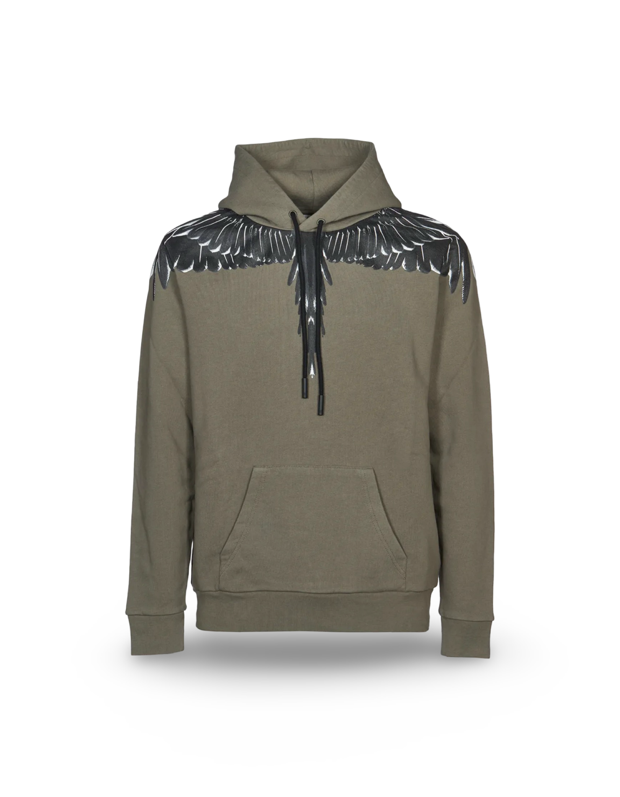 Marcelo Burlon Icon Wings Green Hoodie