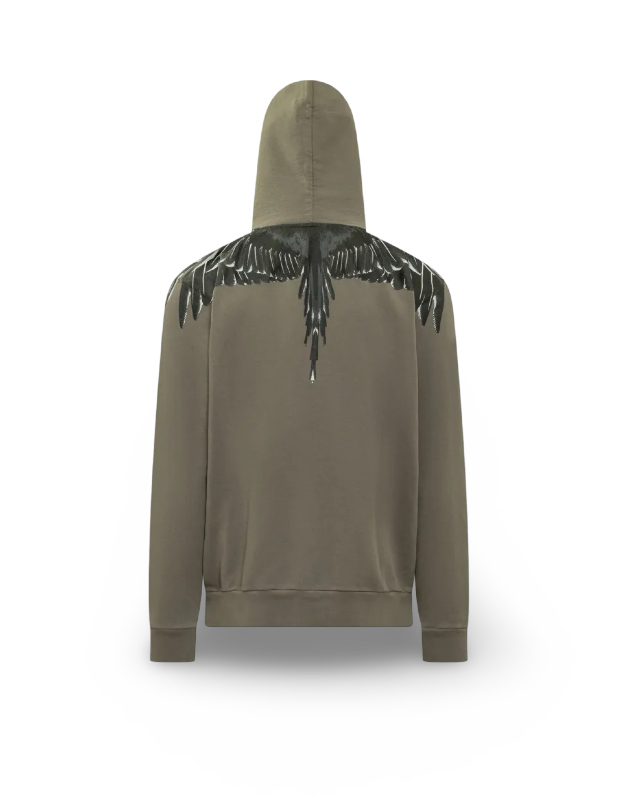 Marcelo Burlon Icon Wings Green Hoodie