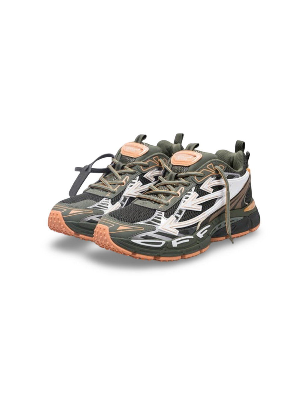 Off-White Be Right Back Green Peach