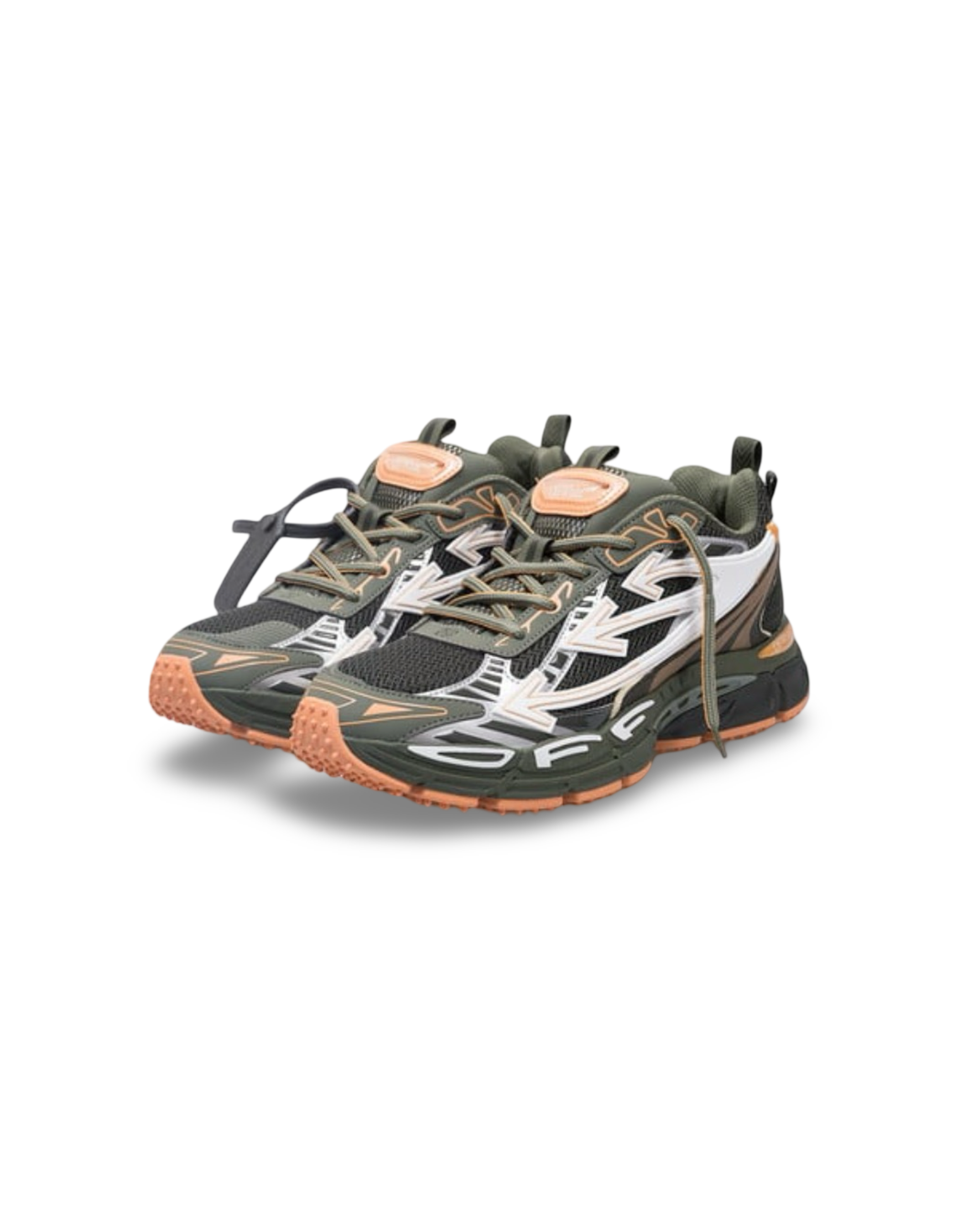 Off-White Be Right Back Green Peach